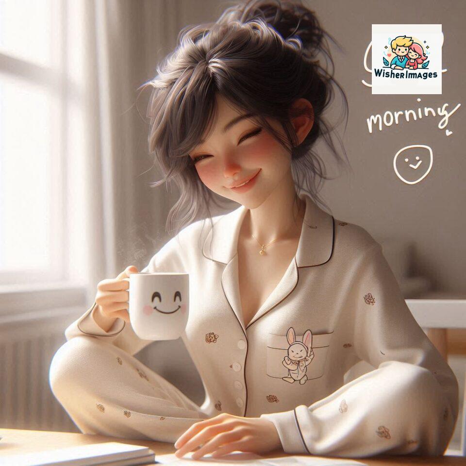 120 Beautiful Girl Morning Greetings Free Download 41 beautiful girl morning greetings nature wish coffee cup cute happy smile sunrise bright day warm vibes love cheerful message start day photo pic flowers ()
