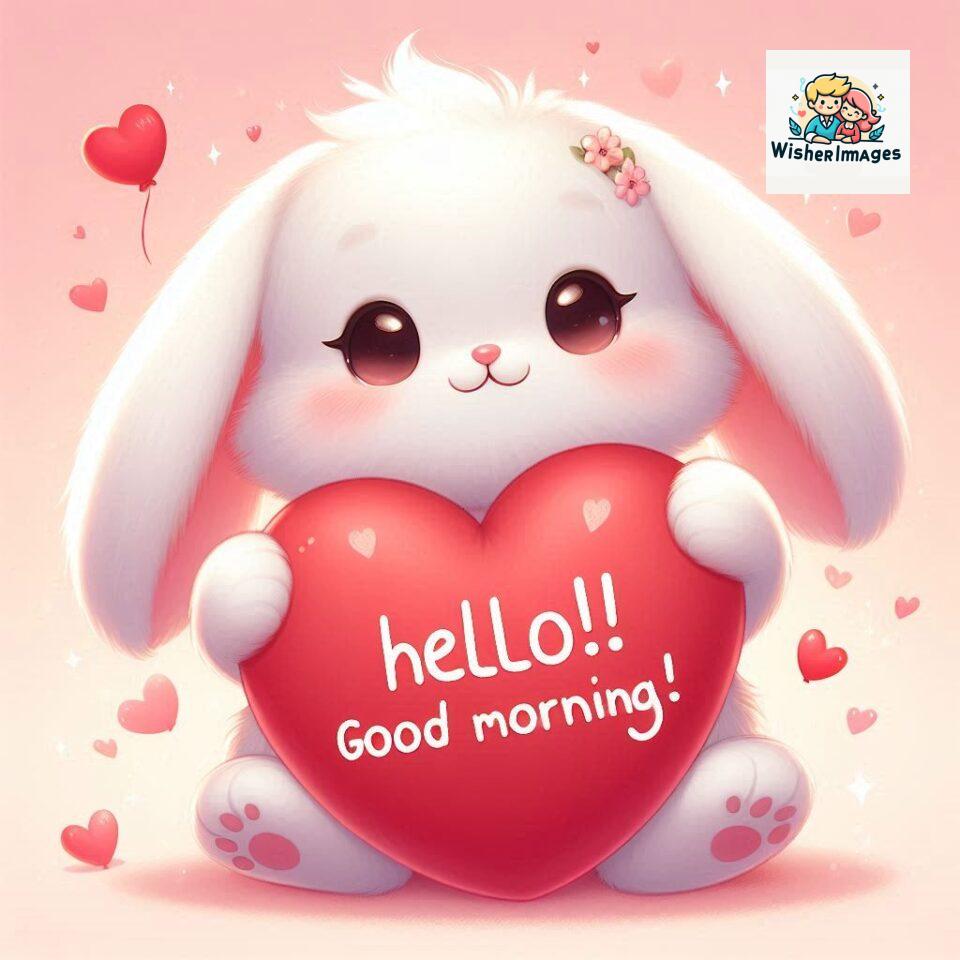 bunny good morning cute rabbit images rabbit good morning images cute bunny good morning images ()