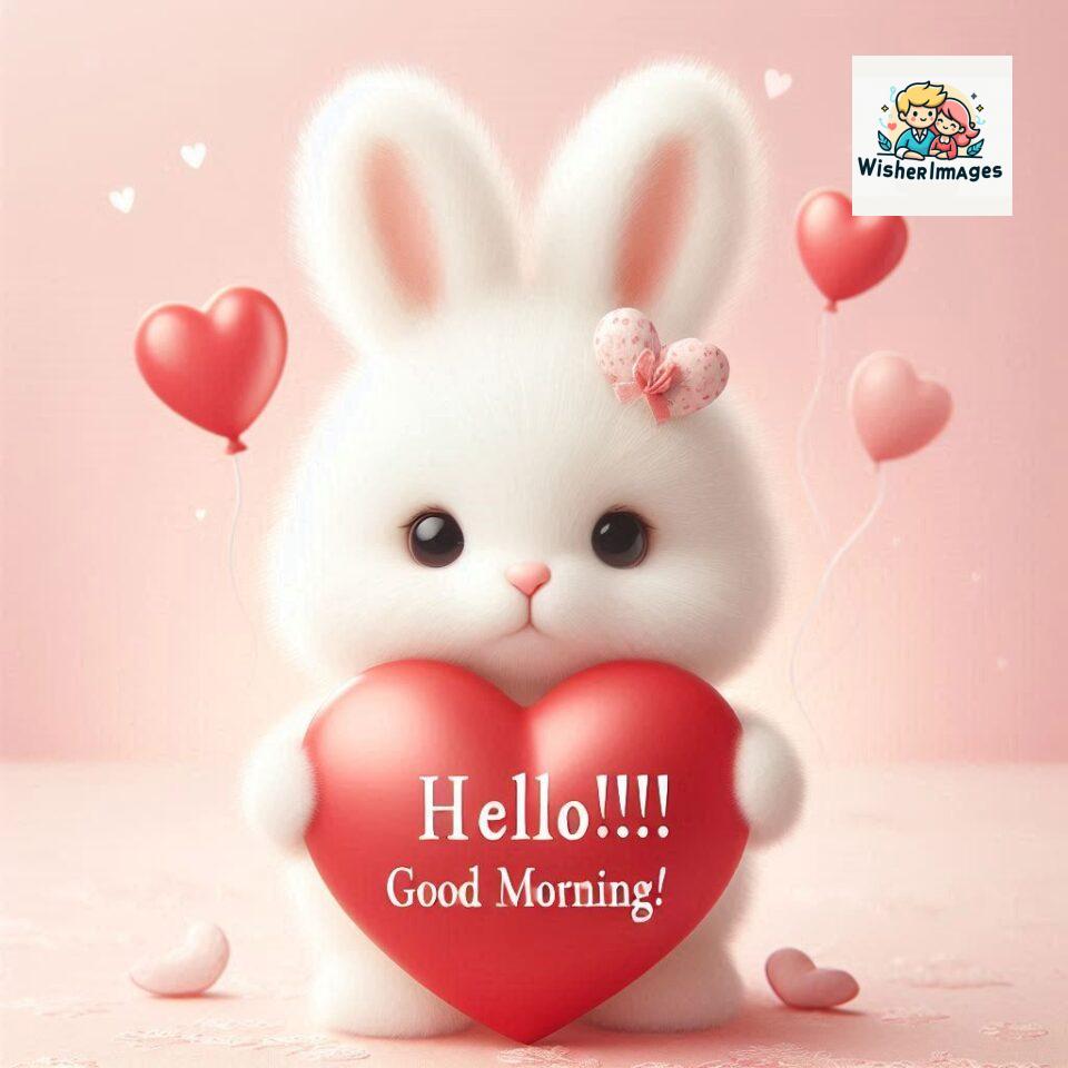 bunny good morning cute rabbit images rabbit good morning images cute bunny good morning images ()