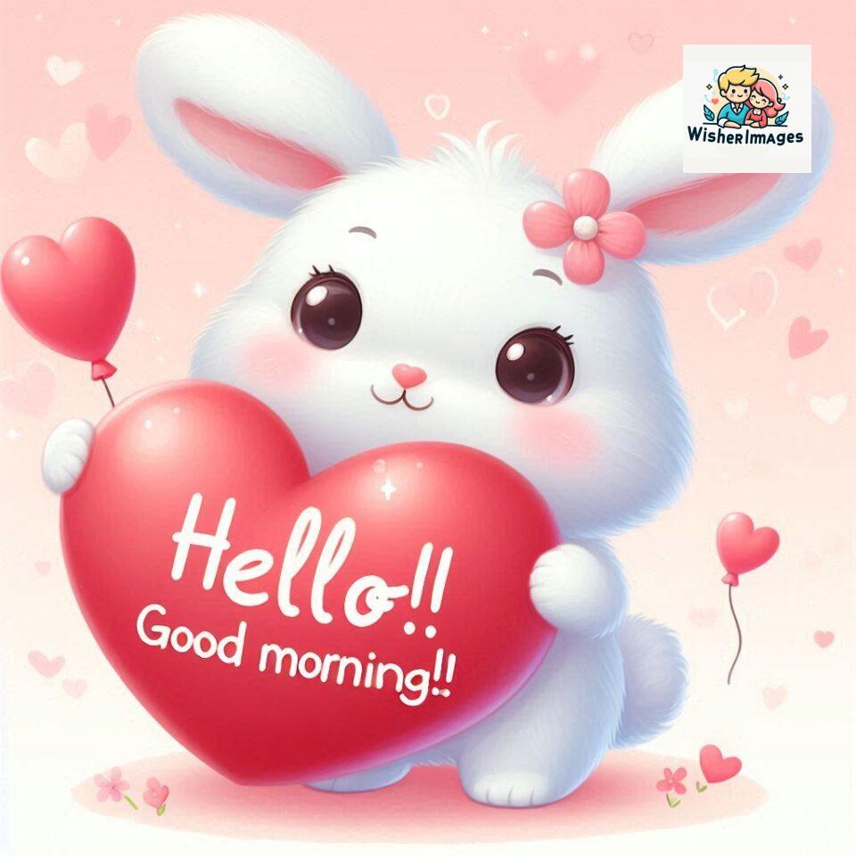 bunny good morning cute rabbit images rabbit good morning images cute bunny good morning images ()