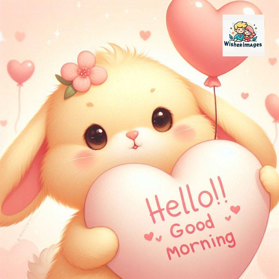 bunny good morning cute rabbit images rabbit good morning images cute bunny good morning images ()