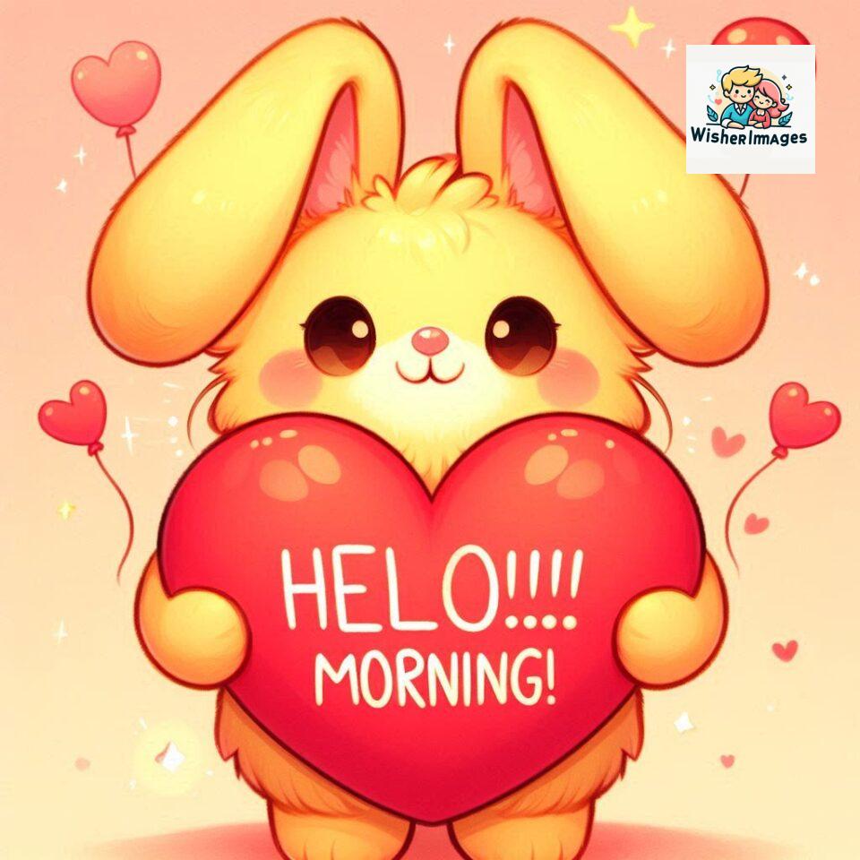 bunny good morning cute rabbit images rabbit good morning images cute bunny good morning images ()