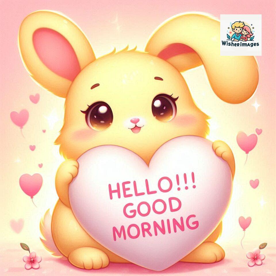 bunny good morning cute rabbit images rabbit good morning images cute bunny good morning images ()