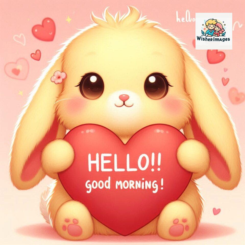 bunny good morning cute rabbit images rabbit good morning images cute bunny good morning images ()