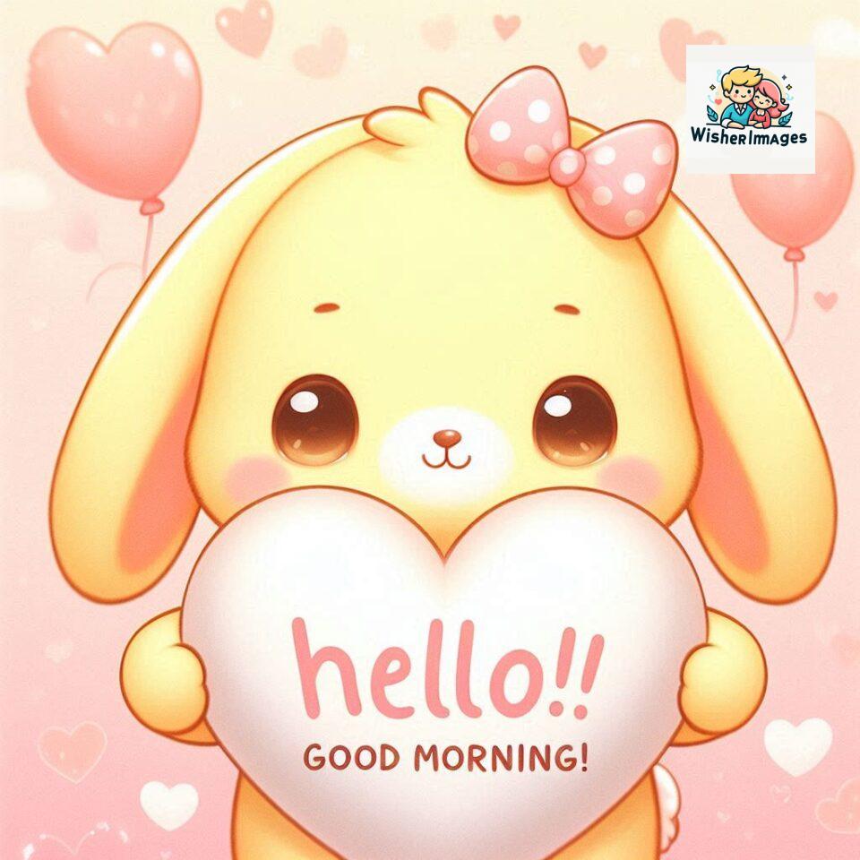 bunny good morning cute rabbit images rabbit good morning images cute bunny good morning images ()