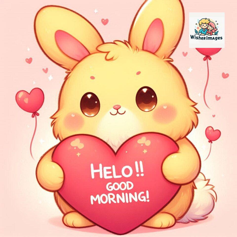 bunny good morning cute rabbit images rabbit good morning images cute bunny good morning images ()