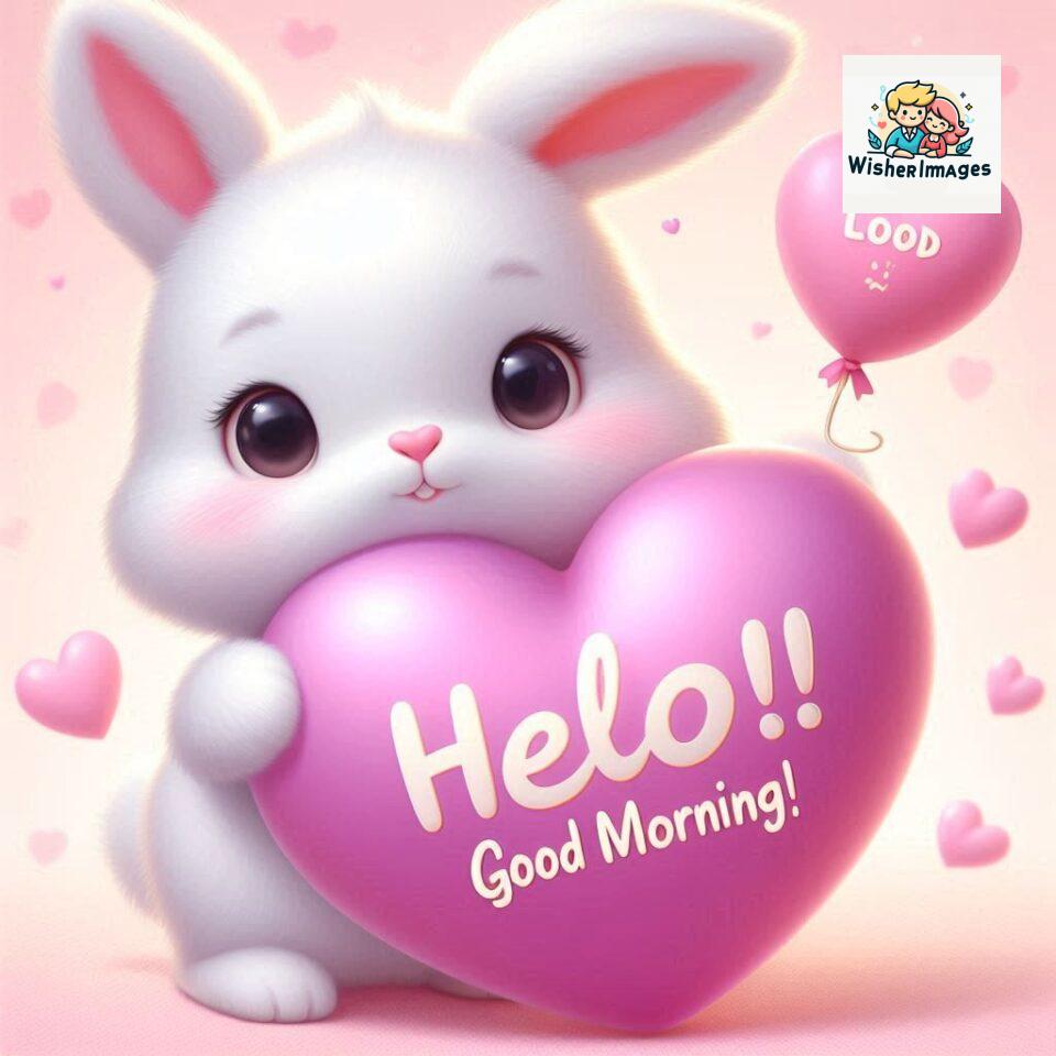 bunny good morning cute rabbit images rabbit good morning images cute bunny good morning images ()