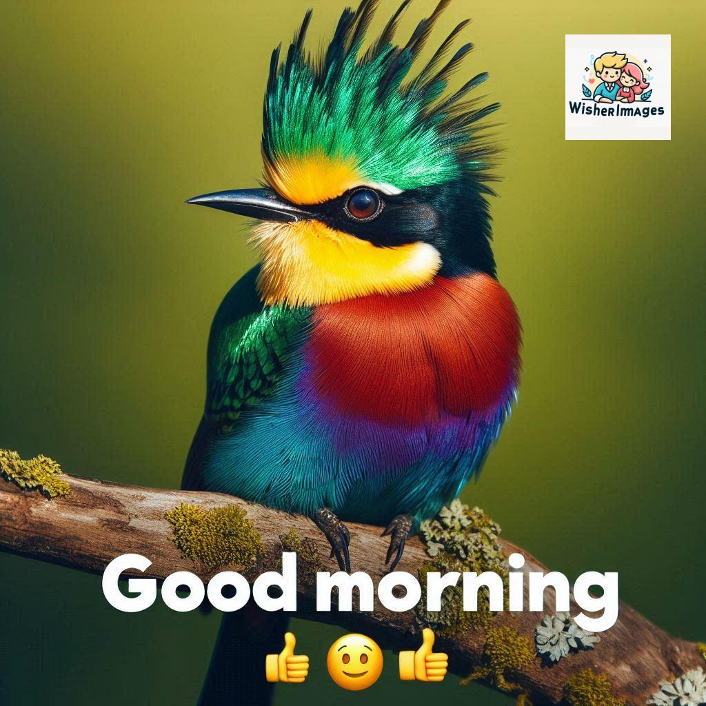 Good-Morning-Just-as-this-radiant-bird-brings-a-touch-of-color-to-the-morning-may-your-day-be-filled-with-vibrant-moment_104 250+ Good Morning Bird Images HD Free Download