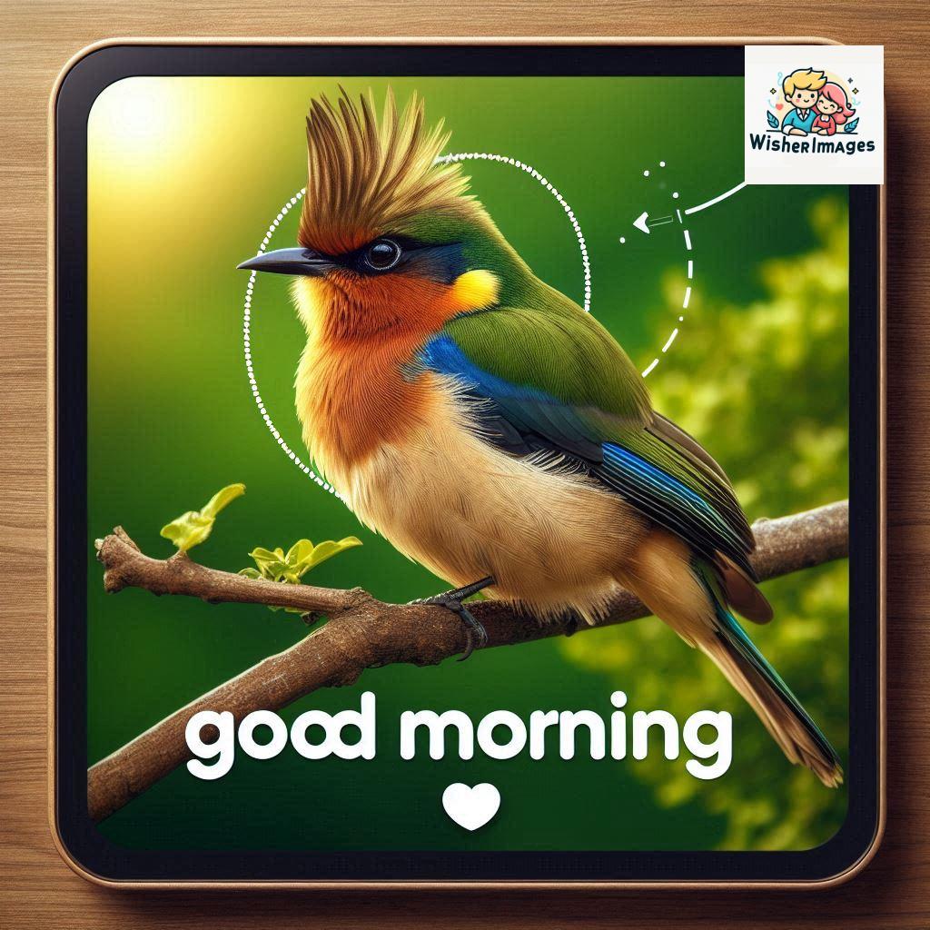 Good-Morning-Just-as-this-radiant-bird-brings-a-touch-of-color-to-the-morning-may-your-day-be-filled-with-vibrant-moment_116 250+ Good Morning Bird Images HD Free Download