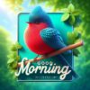 Good Morning! Just as this radiant bird brings a touch of color to the morning may your day be filled with vibrant moment ()