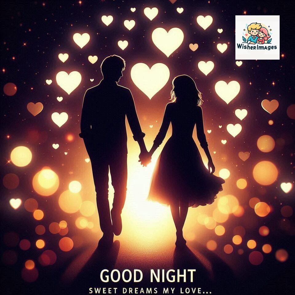 120+ Good Night Love Images With Couple Free Download 45 Good night love images with couple is holding hand eachother many heart is placed around the couple with night vibes ()