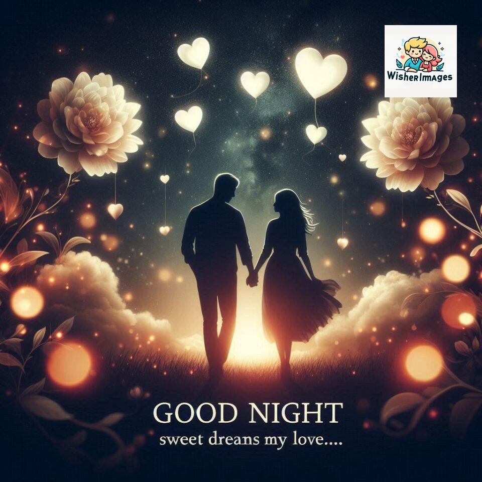 120+ Good Night Love Images With Couple Free Download 77 Good night love images with couple is holding hand eachother many heart is placed around the couple with night vibes ()