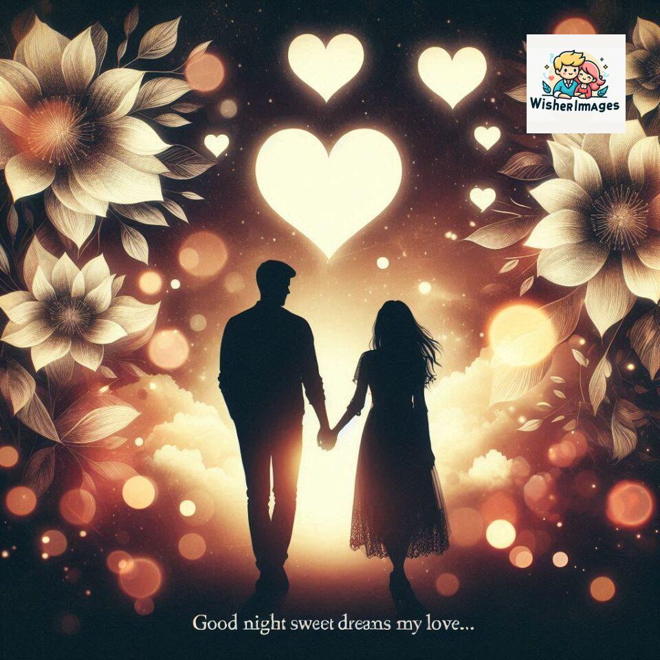 120+ Good Night Love Images With Couple Free Download 75 Good night love images with couple is holding hand eachother many heart is placed around the couple with night vibes ()