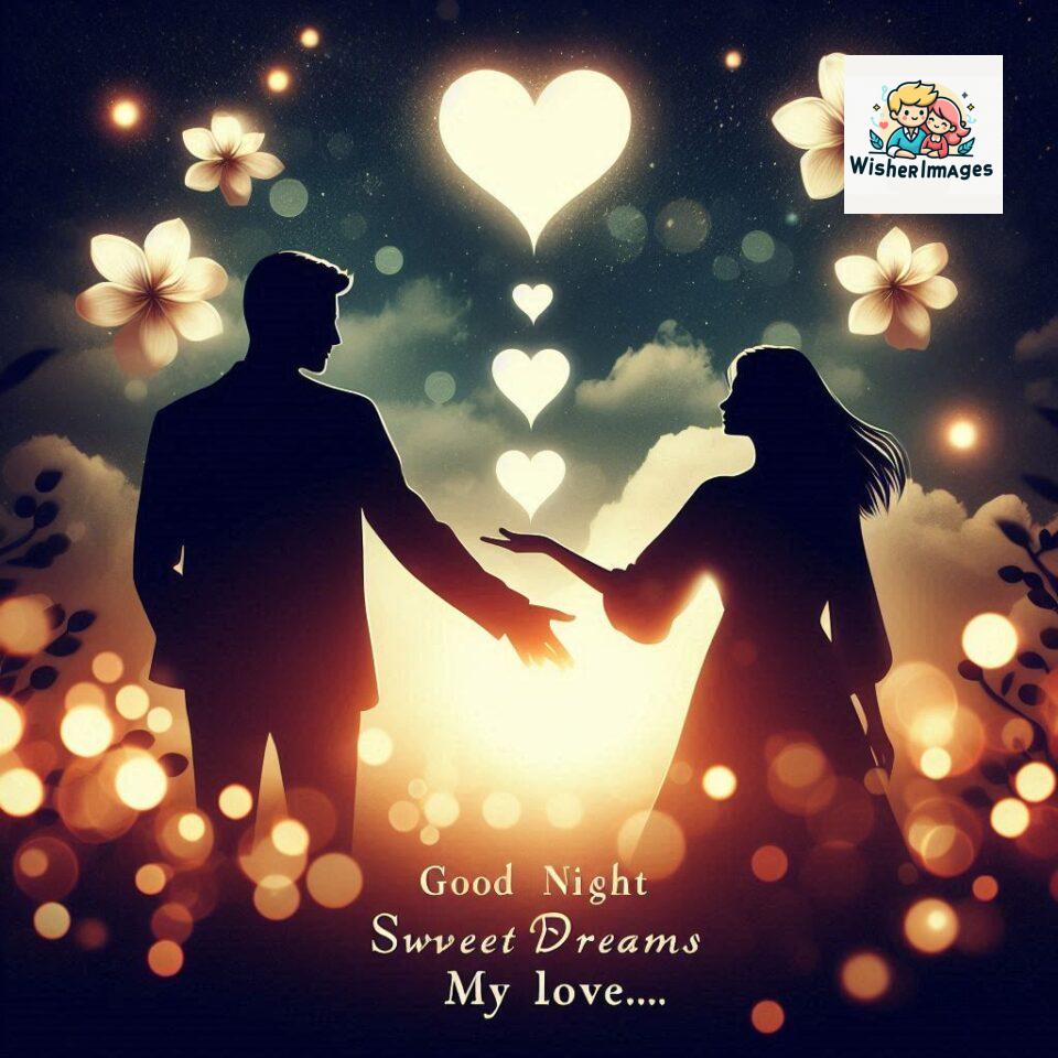 120+ Good Night Love Images With Couple Free Download 78 Good night love images with couple is holding hand eachother many heart is placed around the couple with night vibes ()