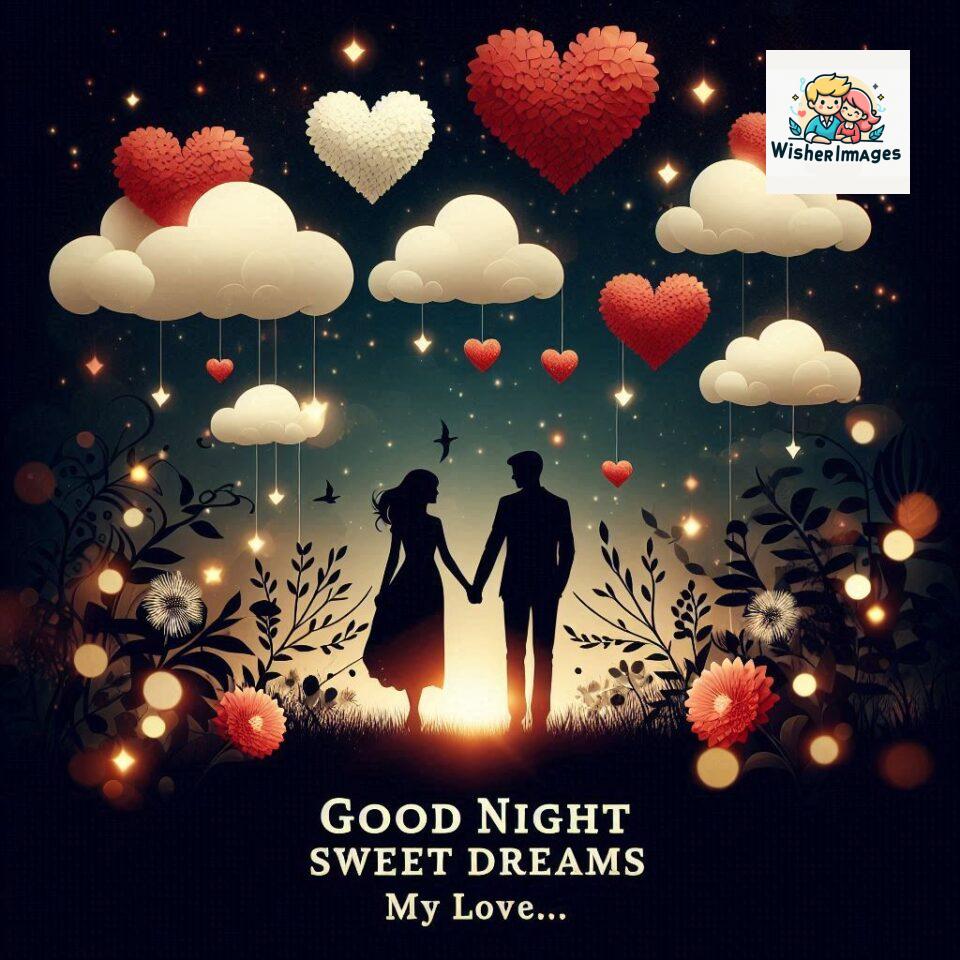 120+ Good Night Love Images With Couple Free Download 82 Good night love images with couple is holding hand eachother many heart is placed around the couple with night vibes ()