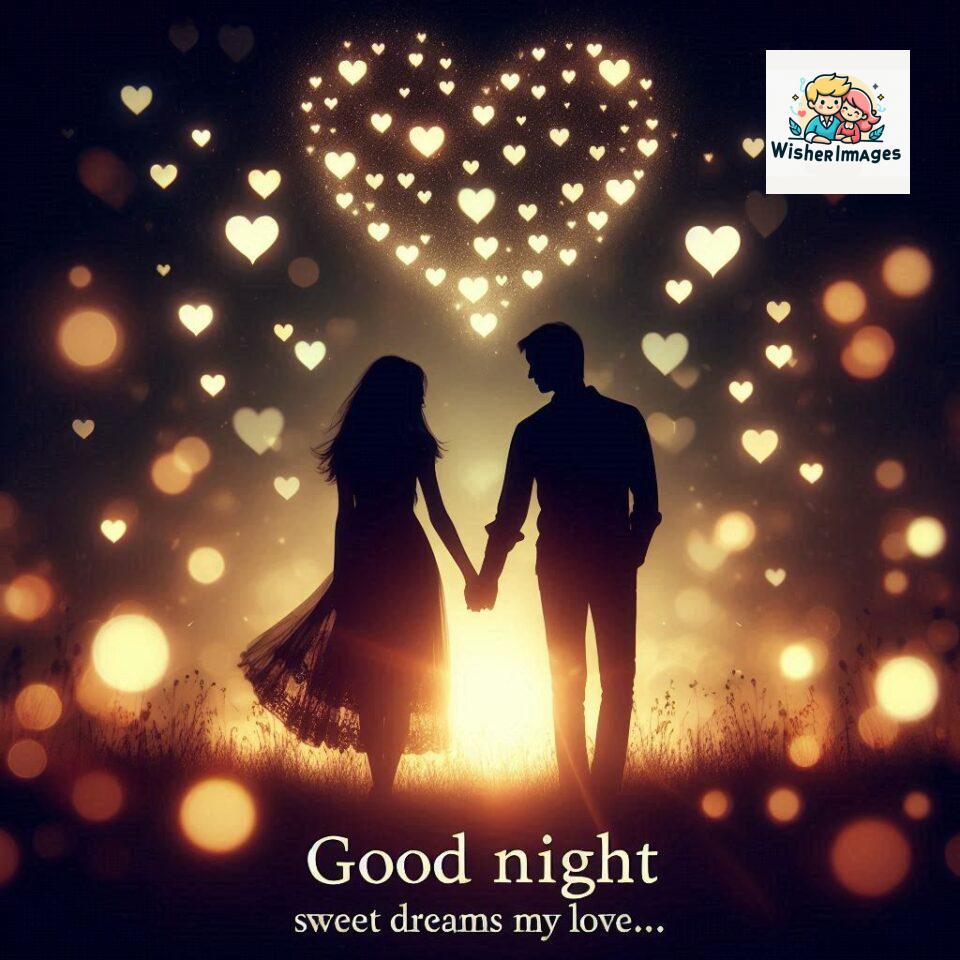 120+ Good Night Love Images With Couple Free Download 31 Good night love images with couple is holding hand eachother many heart is placed around the couple with night vibes ()