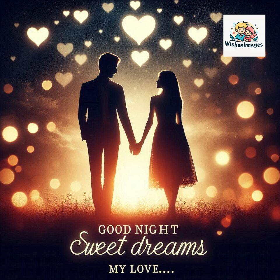 120+ Good Night Love Images With Couple Free Download 24 Good night love images with couple is holding hand eachother many heart is placed around the couple with night vibes ()