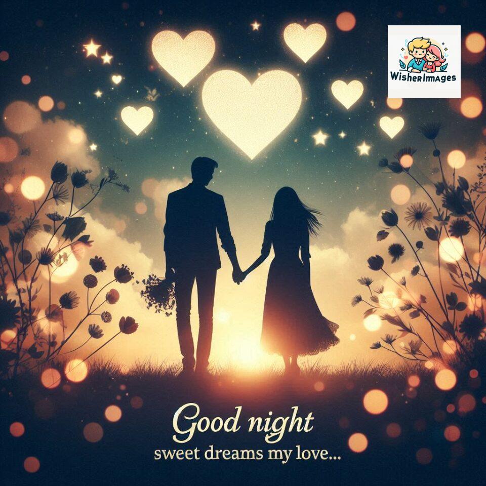 120+ Good Night Love Images With Couple Free Download 70 Good night love images with couple is holding hand eachother many heart is placed around the couple with night vibes ()