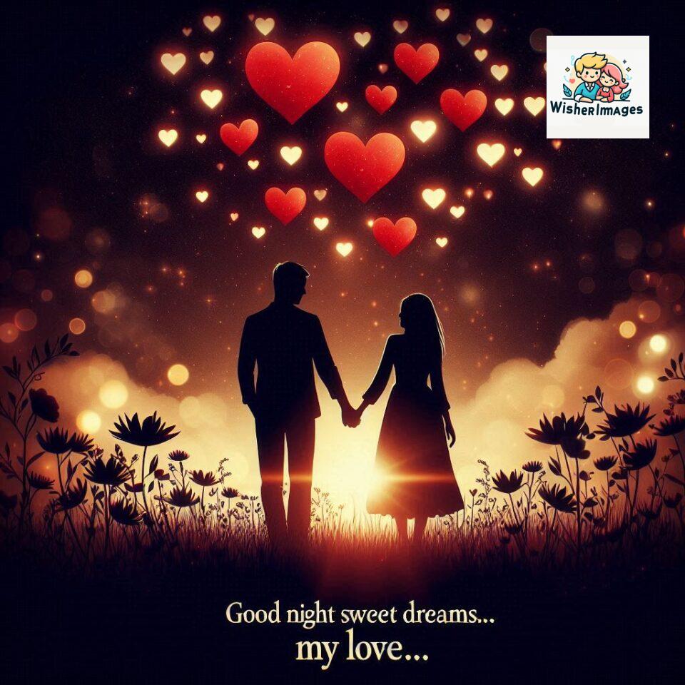 120+ Good Night Love Images With Couple Free Download 83 Good night love images with couple is holding hand eachother many heart is placed around the couple with night vibes ()