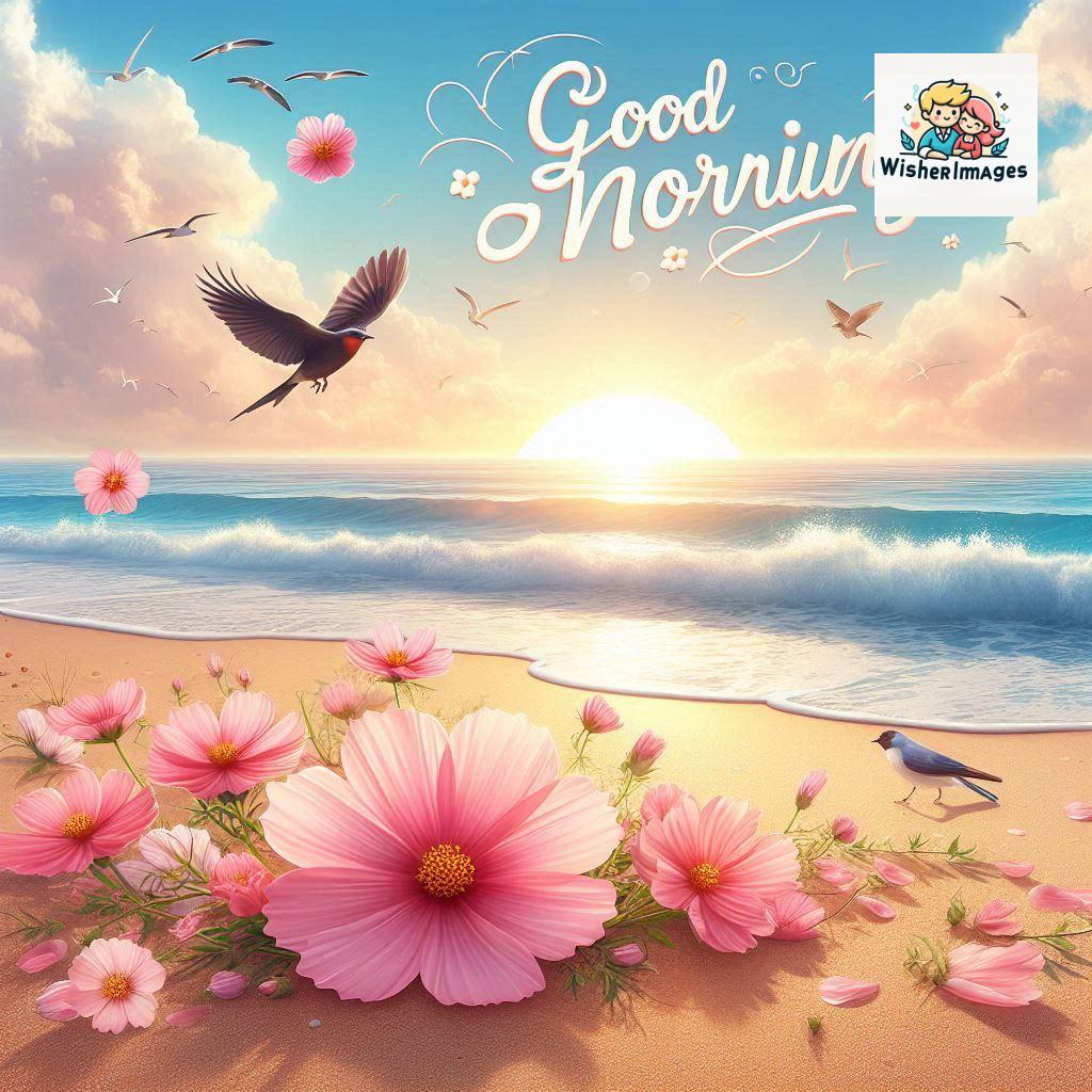 200 Pink Sunrise Good Morning Images Free Download 132 free beach sunrise good morning images with nature ()