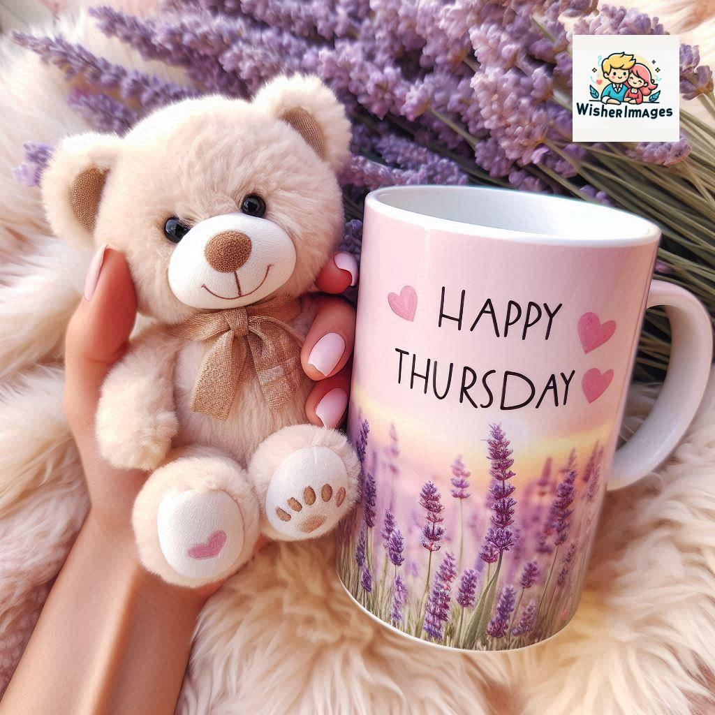 happy thursday good morning images for whatsapp in english thursday good morning images with cup flowers ()