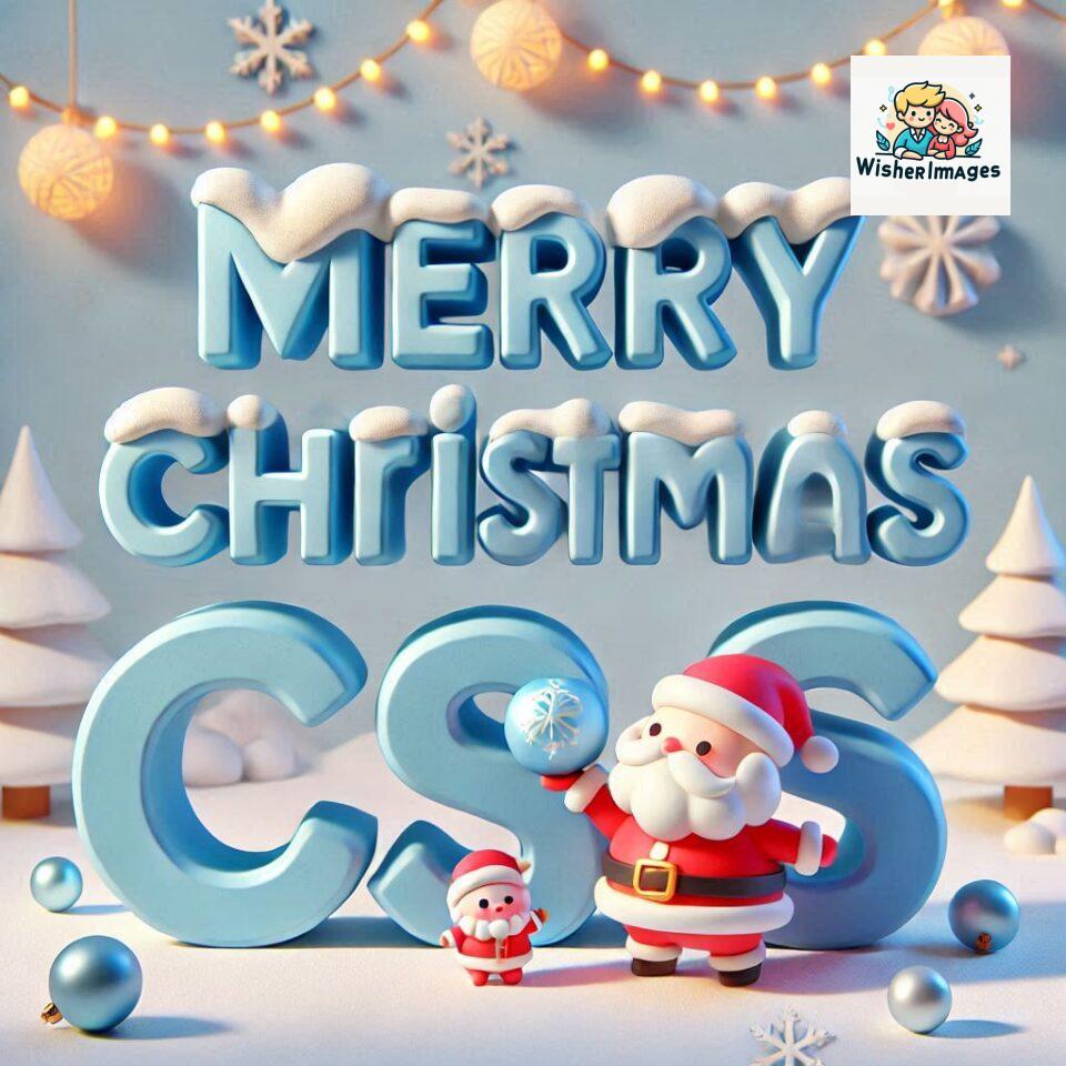 Christmas chubby Santa Claus joyfully colorful D Merry Christmas mini Santa character ()