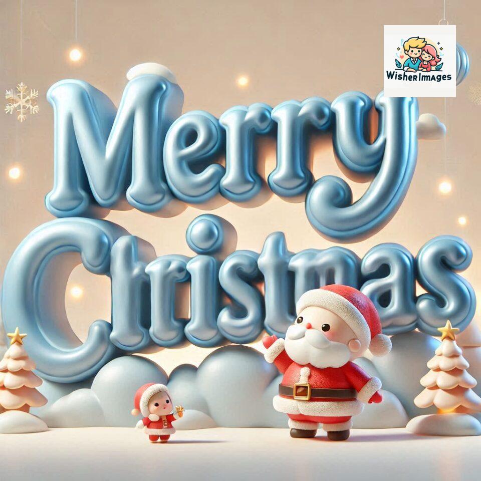 Christmas chubby Santa Claus joyfully colorful D Merry Christmas mini Santa character ()