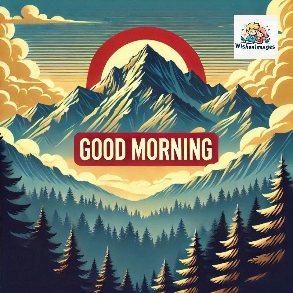 good morning sunshine mountain hd images beautiful mountain good morning images ()