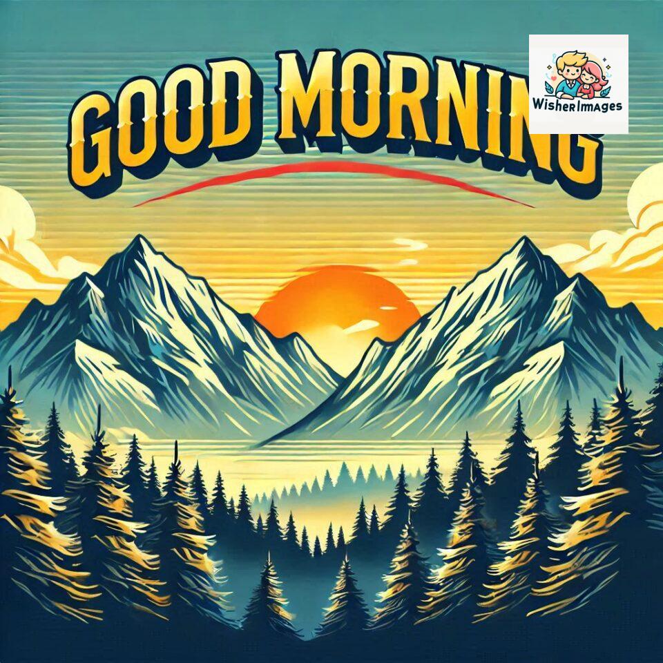 good morning sunshine mountain hd images beautiful mountain good morning images ()