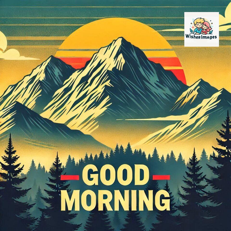 good morning sunshine mountain hd images beautiful mountain good morning images ()